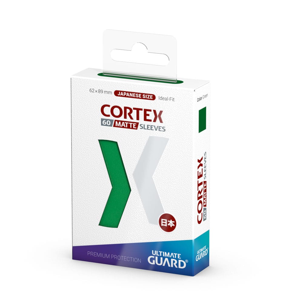 Ultimate Guard Cortex Sleeves Matte Japanese Size (60) - Green Image 3