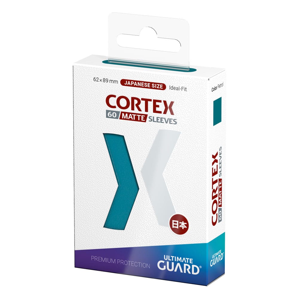 Ultimate Guard Cortex Sleeves Matte Japanese Size (60) - Petrol Image 3