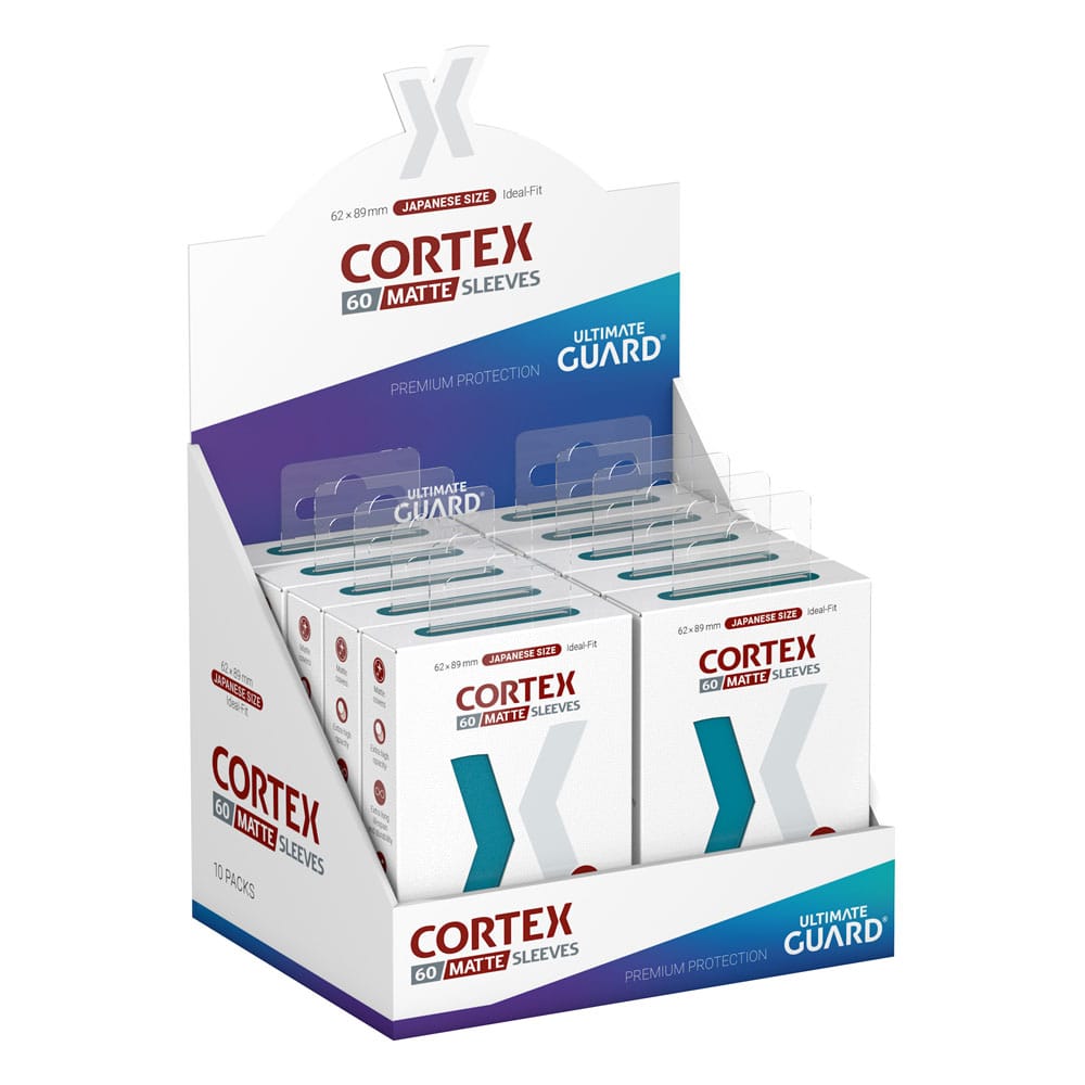 Ultimate Guard Cortex Sleeves Matte Japanese Size (60) - Petrol Image 5