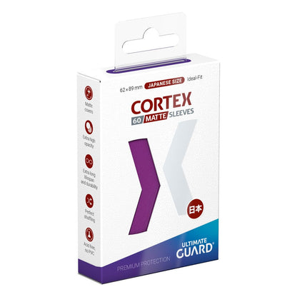 Ultimate Guard Cortex Sleeves Matte Japanese Size (60) - Purple Image 1