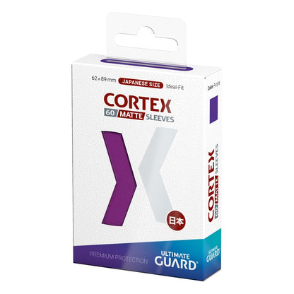 Ultimate Guard Cortex Sleeves Matte Japanese Size (60) - Purple Image 3