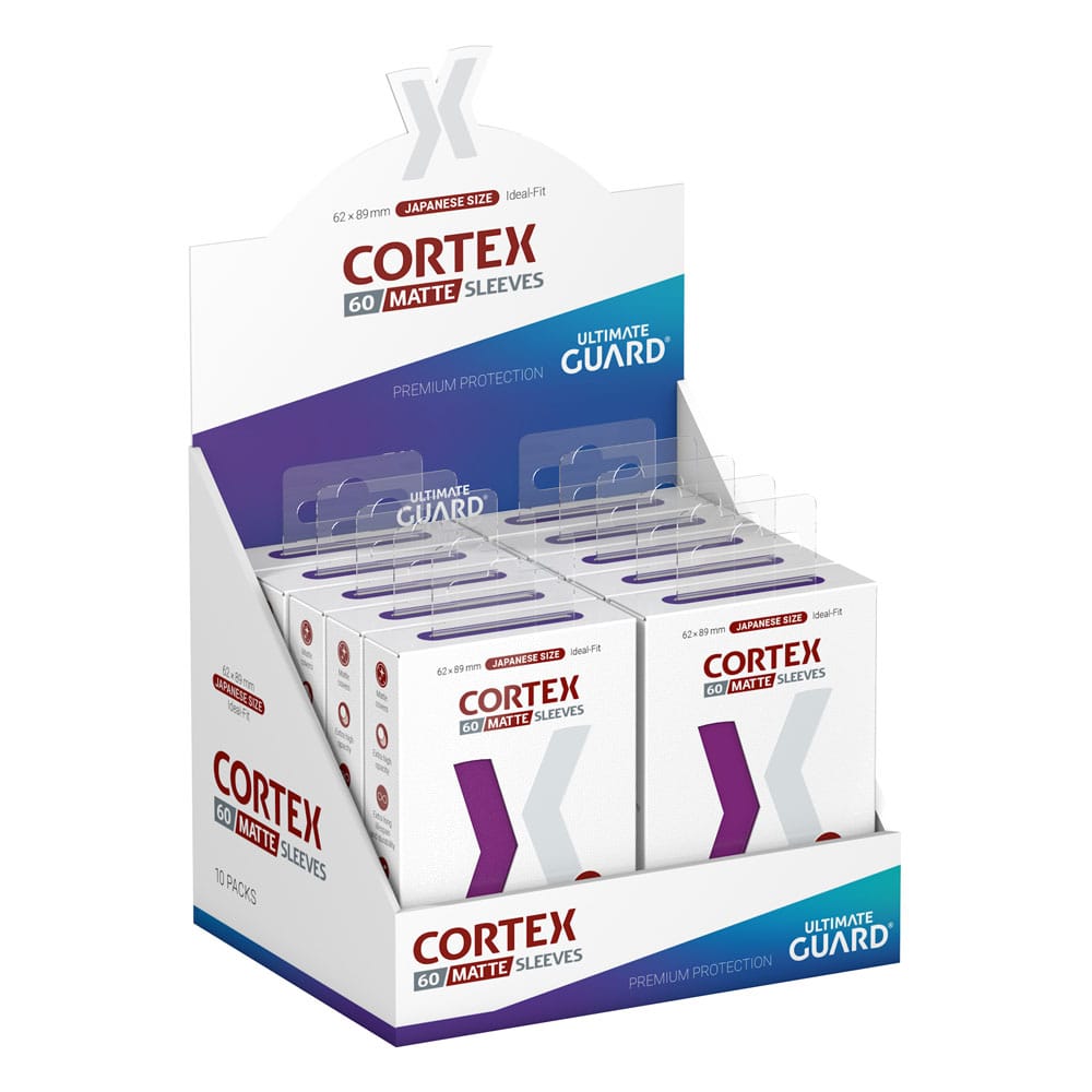 Ultimate Guard Cortex Sleeves Matte Japanese Size (60) - Purple Image 5