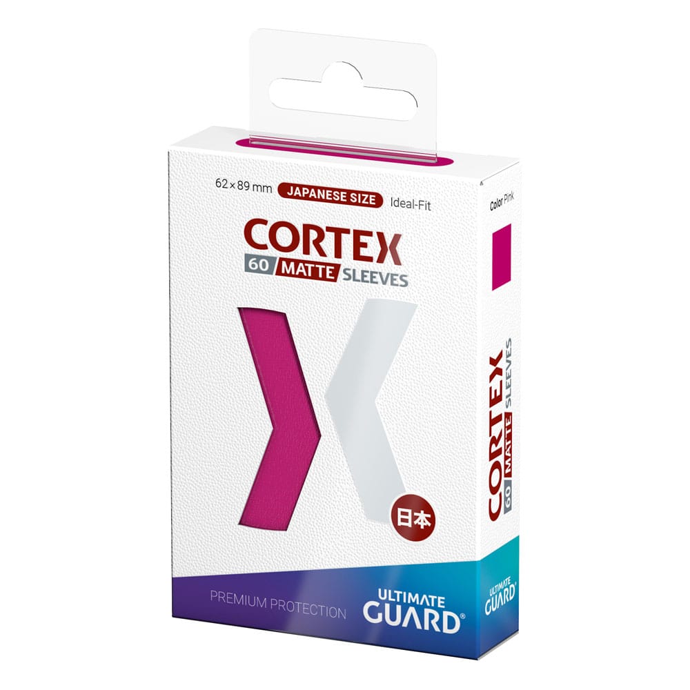 Ultimate Guard Cortex Sleeves Matte Japanese Size (60) - Pink Image 3