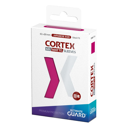 Ultimate Guard Cortex Sleeves Matte Japanese Size (60) - Pink Image 3