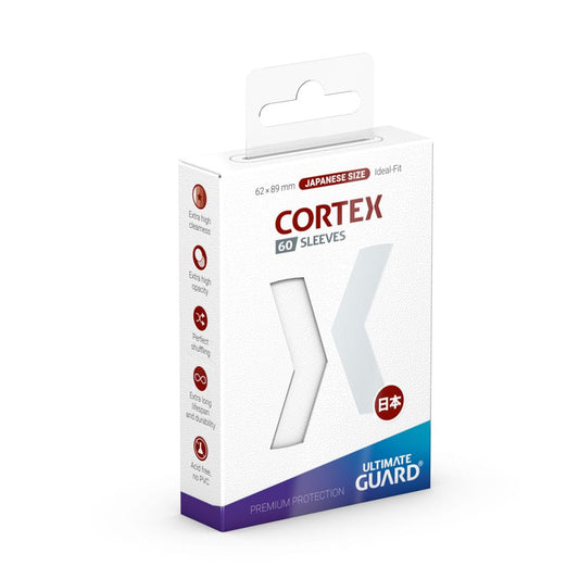 Ultimate Guard Cortex Sleeves Japanese Size (60) - White Image 1
