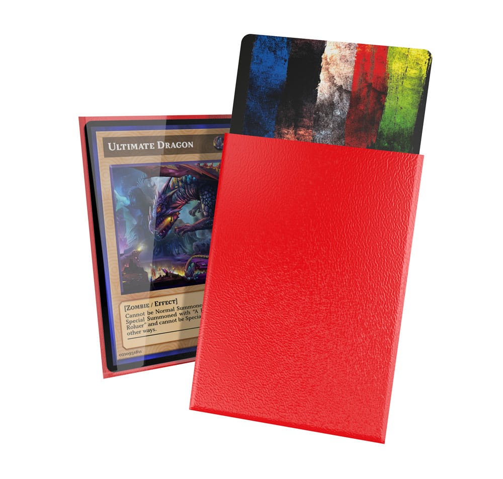 Ultimate Guard Cortex Sleeves Japanese Size (60) - Red Image 2