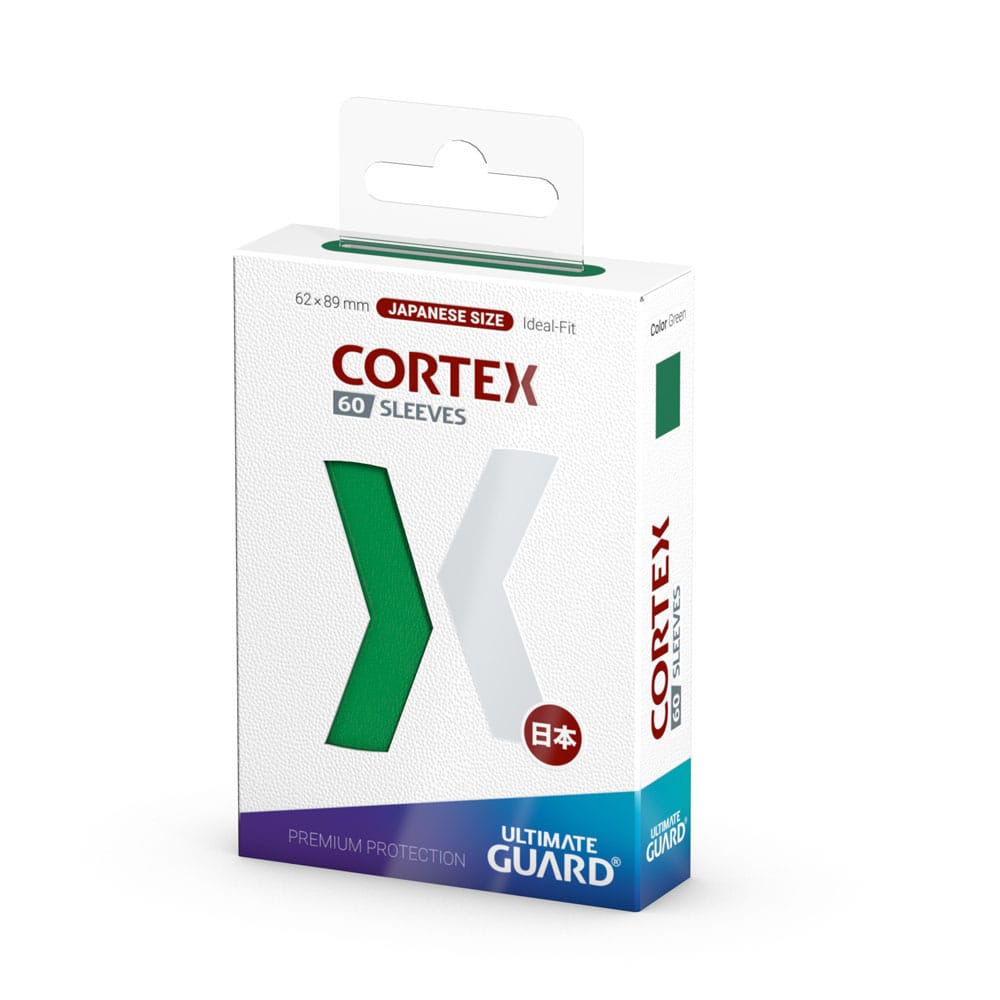 Ultimate Guard Cortex Sleeves Japanese Size (60) - Green Image 3