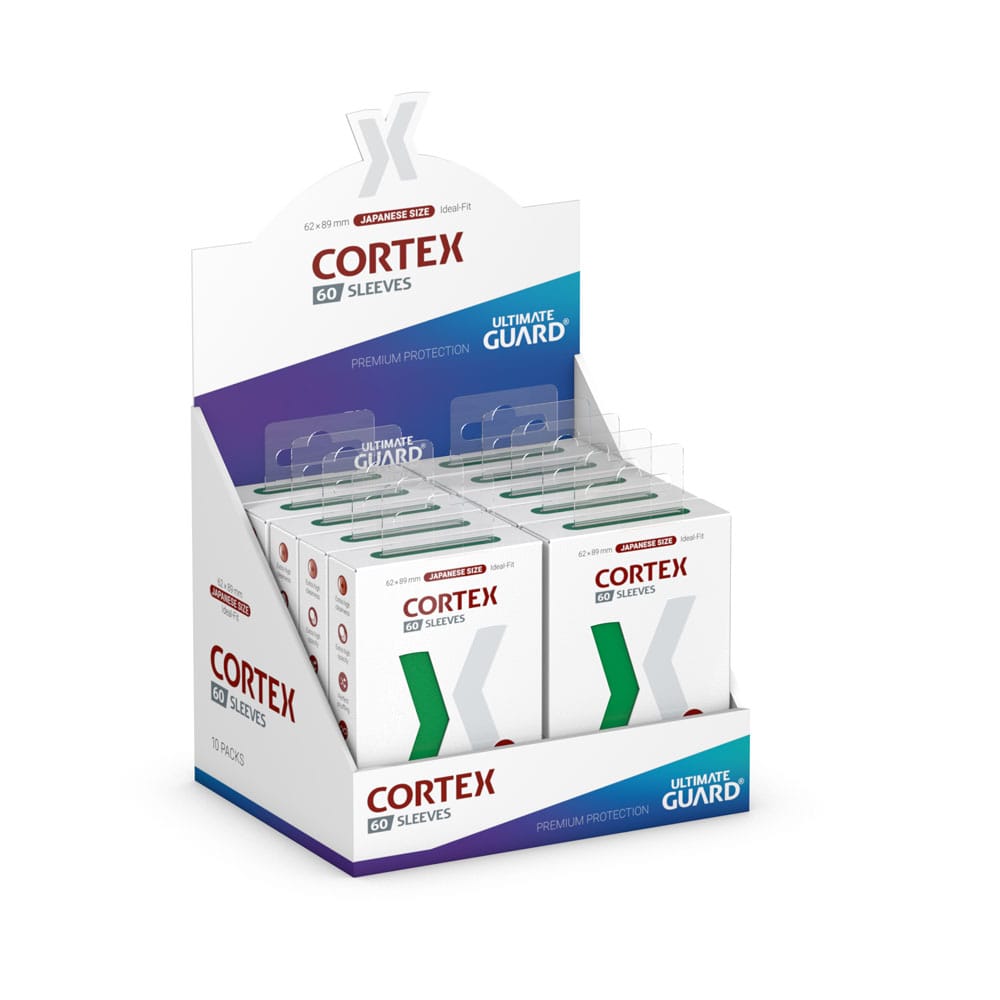 Ultimate Guard Cortex Sleeves Japanese Size (60) - Green Image 5