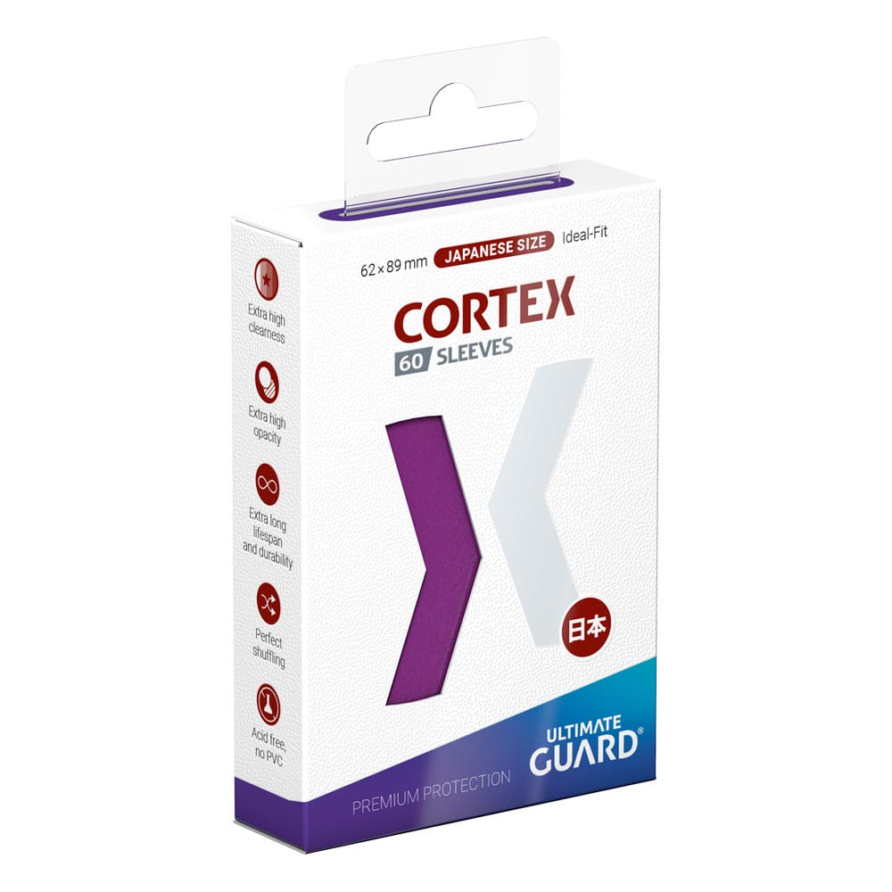 Ultimate Guard Cortex Sleeves Japanese Size (60) - Purple Image 1