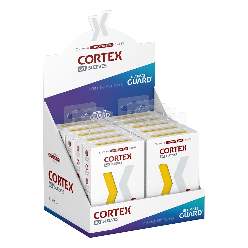 Ultimate Guard Cortex Sleeves Japanese Size (60) - Yellow Image 5