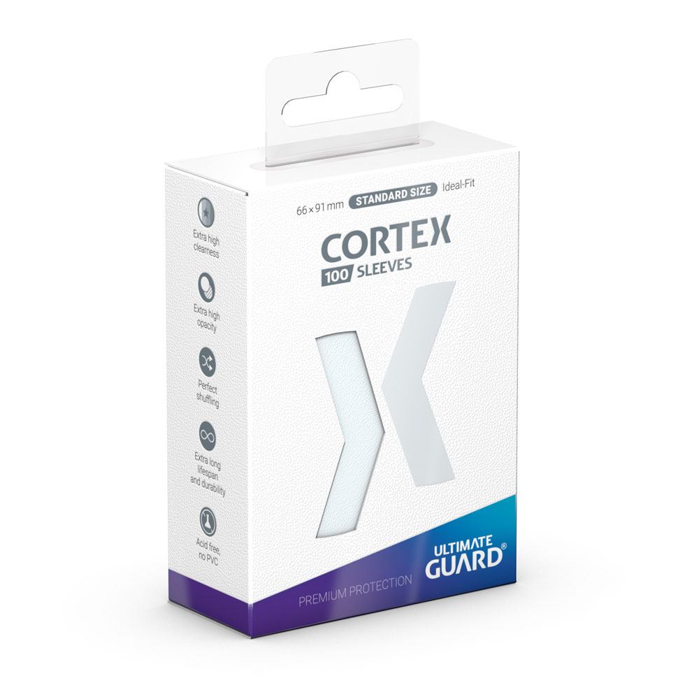 Ultimate Guard Cortex Sleeves Standard Size  (100) - Transparent Image 1
