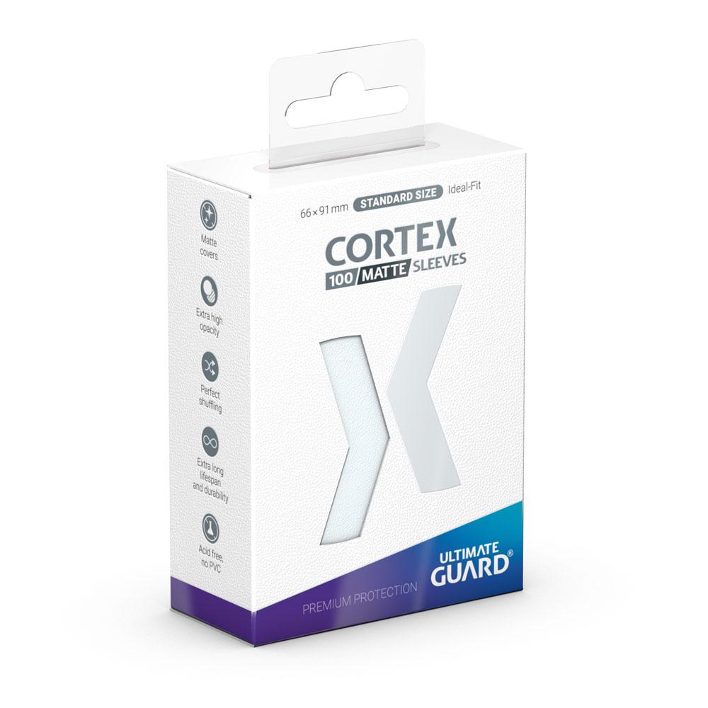 Ultimate Guard Cortex Sleeves Matte Standard Size (100) - Transparent Image 1