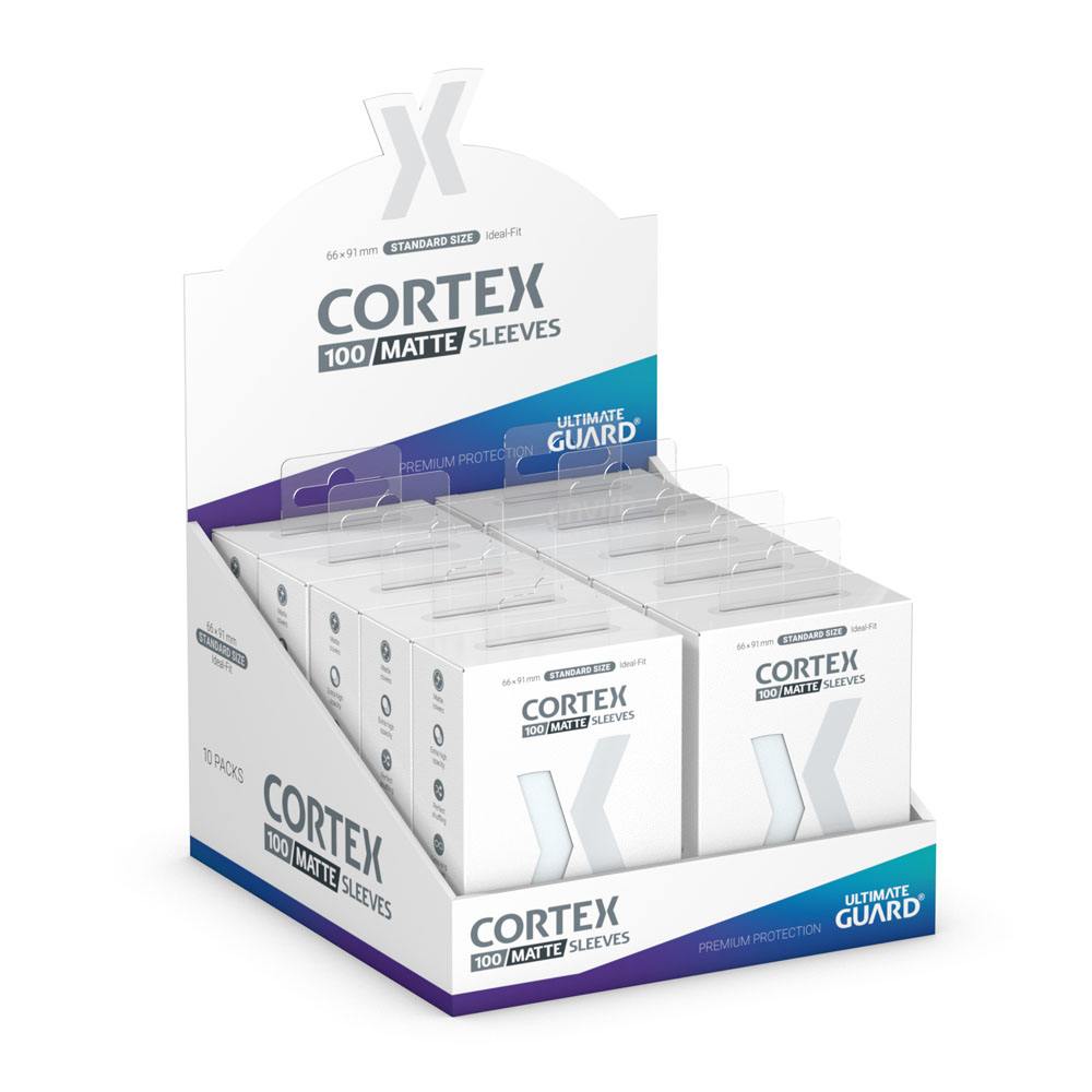 Ultimate Guard Cortex Sleeves Matte Standard Size (100) - Transparent Image 5