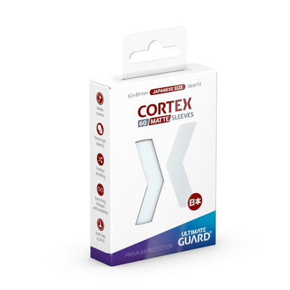 Ultimate Guard Cortex Sleeves Matte Japanese Size (60) - Transparent Image 1