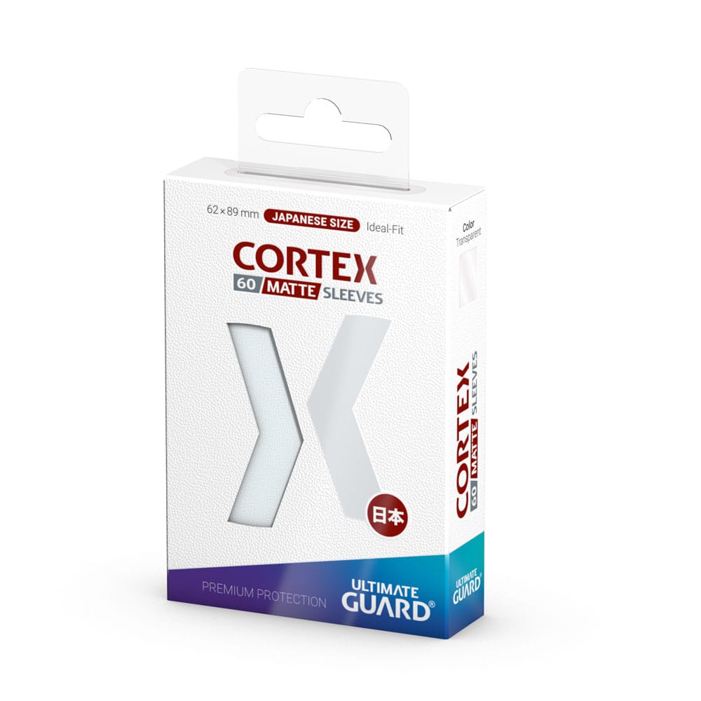 Ultimate Guard Cortex Sleeves Matte Japanese Size (60) - Transparent Image 3
