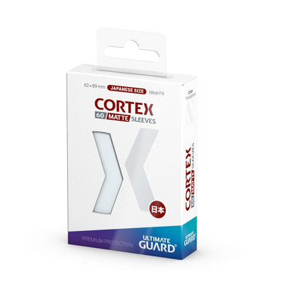 Ultimate Guard Cortex Sleeves Matte Japanese Size (60) - Transparent Image 3