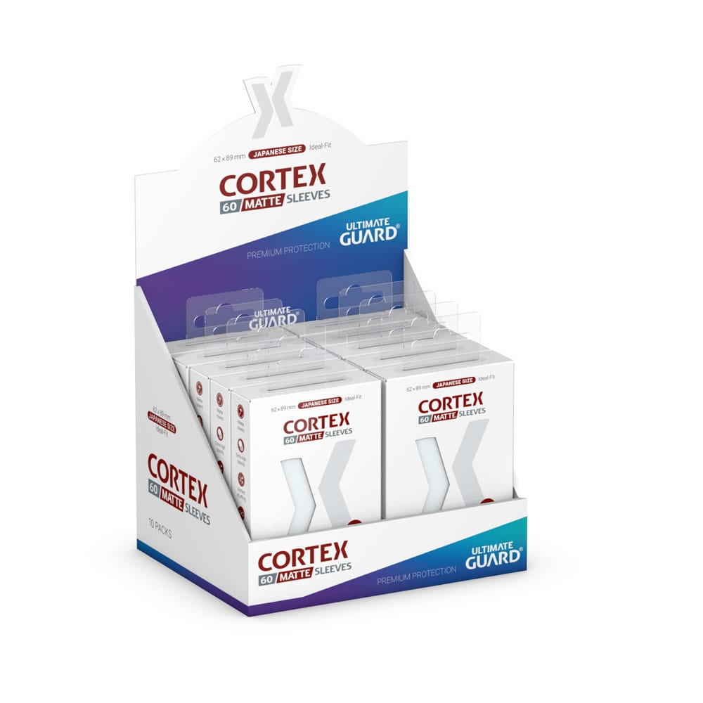 Ultimate Guard Cortex Sleeves Matte Japanese Size (60) - Transparent Image 5