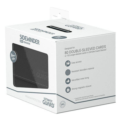 Ultimate Guard Sidewinder 80+ XenoSkin Monocolor Schwarz Image 7