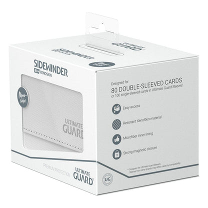 Ultimate Guard Sidewinder 80+ Xenoskin - White Image 7