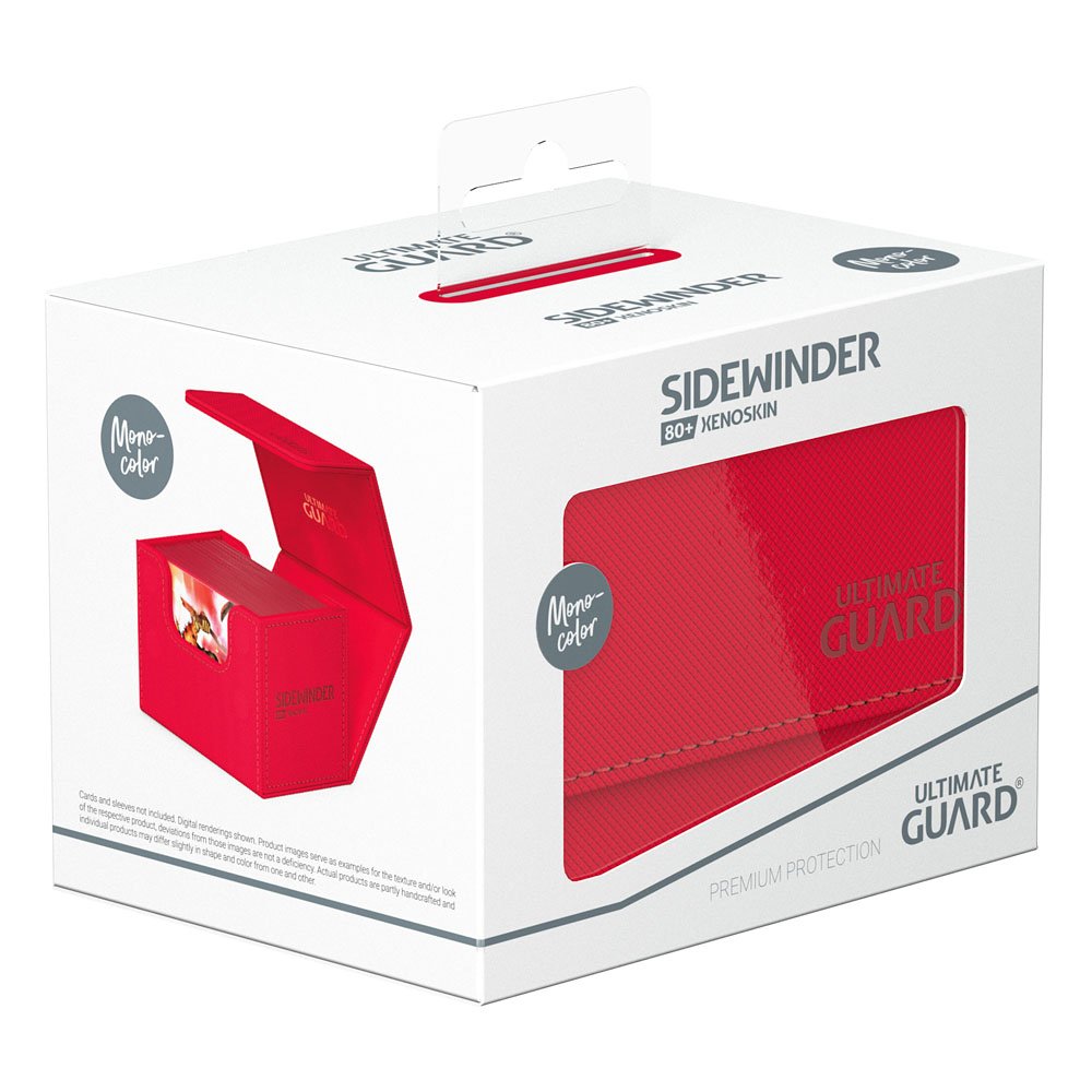 Ultimate Guard Sidewinder 80+ Xenoskin - Red Image 6