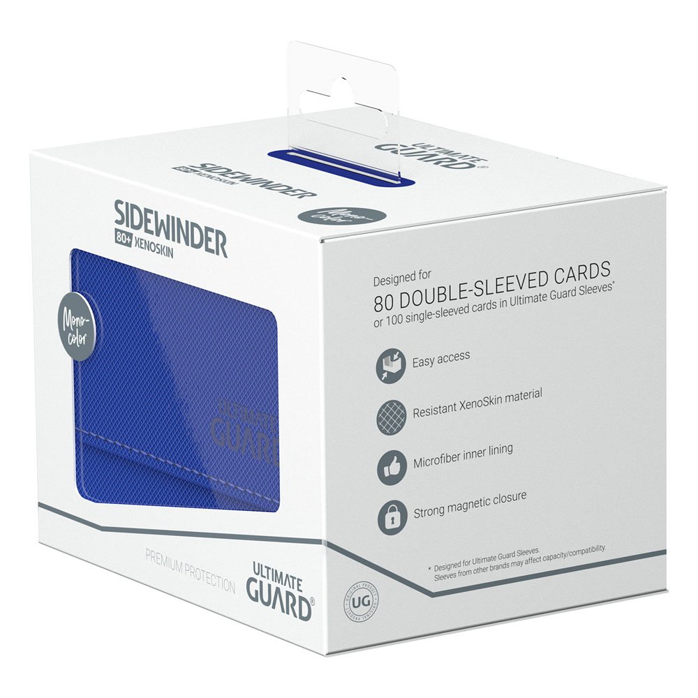 Ultimate Guard Sidewinder 80+ XenoSkin Monocolor Blau Image 7
