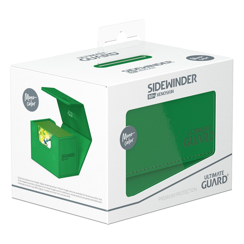 Ultimate Guard Sidewinder 80+ XenoSkin Monocolor Grün Image 6