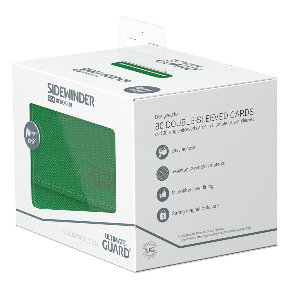 Ultimate Guard Sidewinder 80+ Xenoskin - Green Image 7
