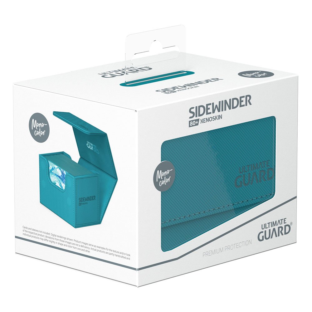 Ultimate Guard Sidewinder 80+ XenoSkin Monocolor Petrolblau Image 6