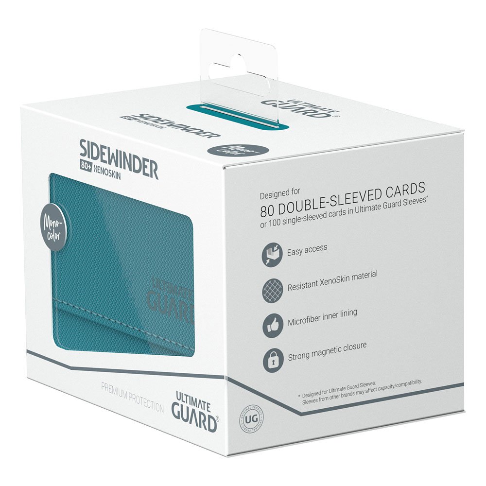 Ultimate Guard Sidewinder 80+ XenoSkin Monocolor Petrolblau Image 7