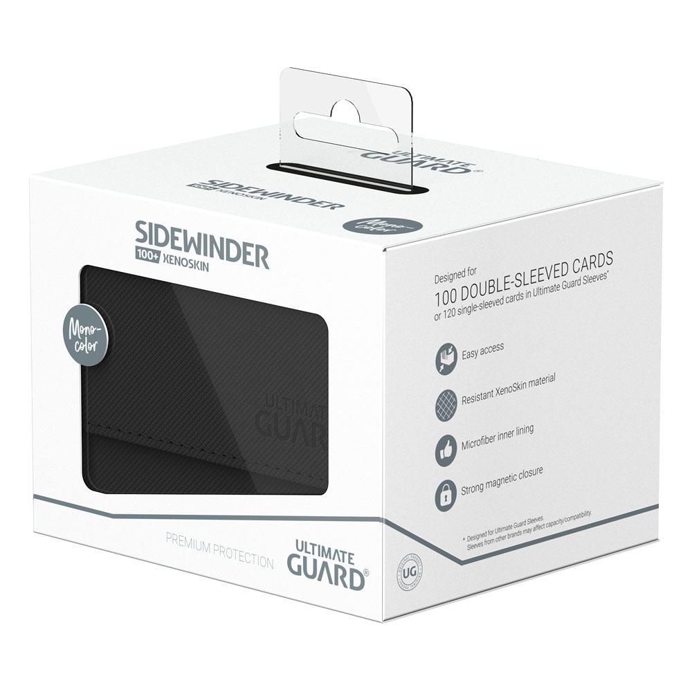 Ultimate Guard Sidewinder 100+ XenoSkin Monocolor Schwarz Image 7