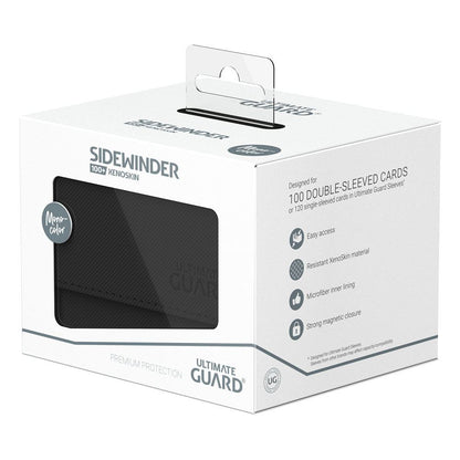 Ultimate Guard Sidewinder 100+ XenoSkin Monocolor Schwarz Image 7