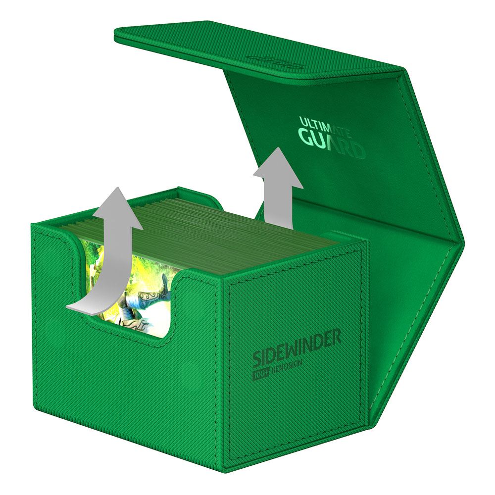 Ultimate Guard Sidewinder 100+ Xenoskin - Green Image 5