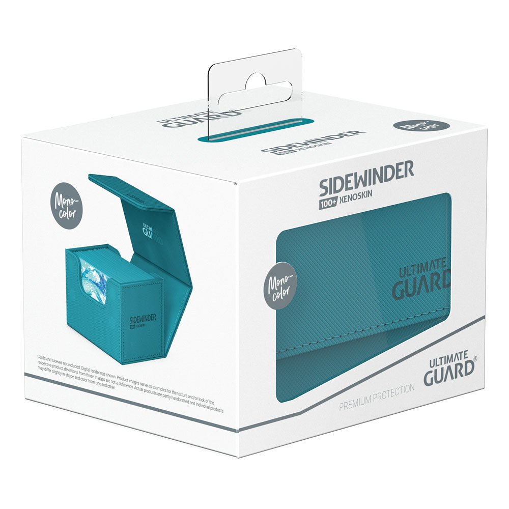 Ultimate Guard Sidewinder 100+ XenoSkin Monocolor Petrolblau Image 6