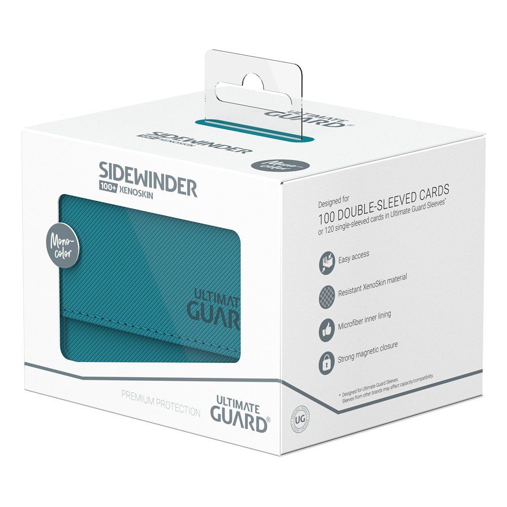 Ultimate Guard Sidewinder 100+ XenoSkin Monocolor Petrolblau Image 7