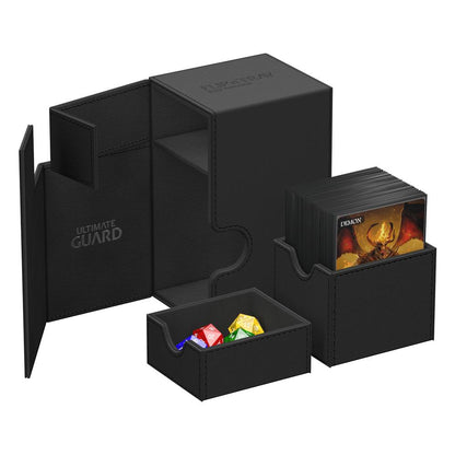 Ultimate Guard Flip`n`Tray 80+ XenoSkin Monocolor Schwarz Image 2