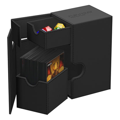 Ultimate Guard Flip`n`Tray 80+ XenoSkin Monocolor Schwarz Image 5