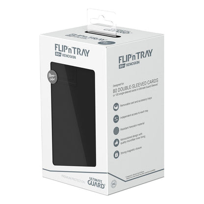 Ultimate Guard Flip`n`Tray 80+ XenoSkin Monocolor Schwarz Image 8