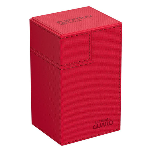 Ultimate Guard Flip`n`Tray 80+ XenoSkin Monocolor Rot Image 1