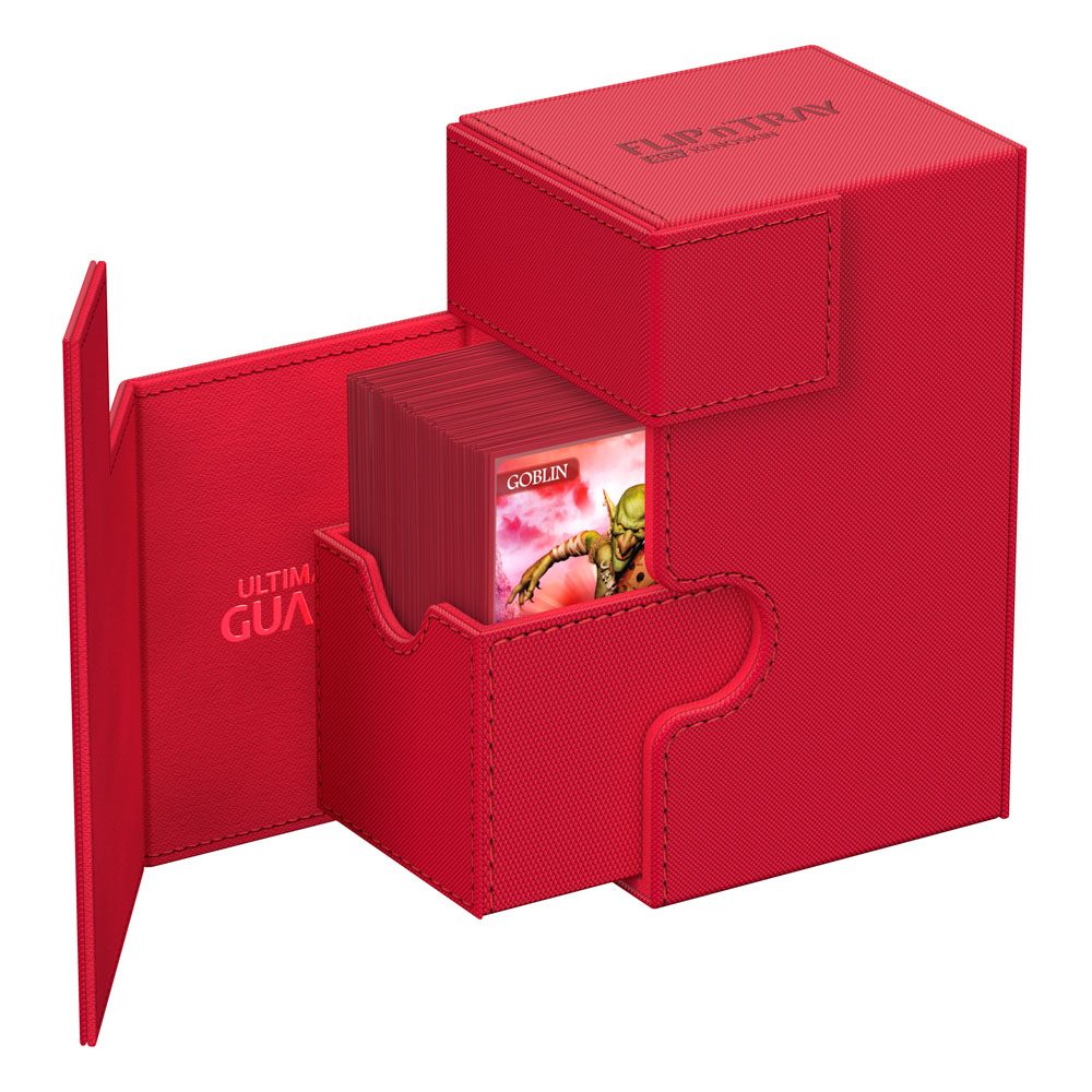 Ultimate Guard Flip`n`Tray 80+ XenoSkin Monocolor Rot Image 3