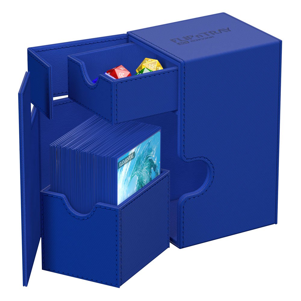 Ultimate Guard Flip`n`Tray 80+ XenoSkin Monocolor Blau Image 5