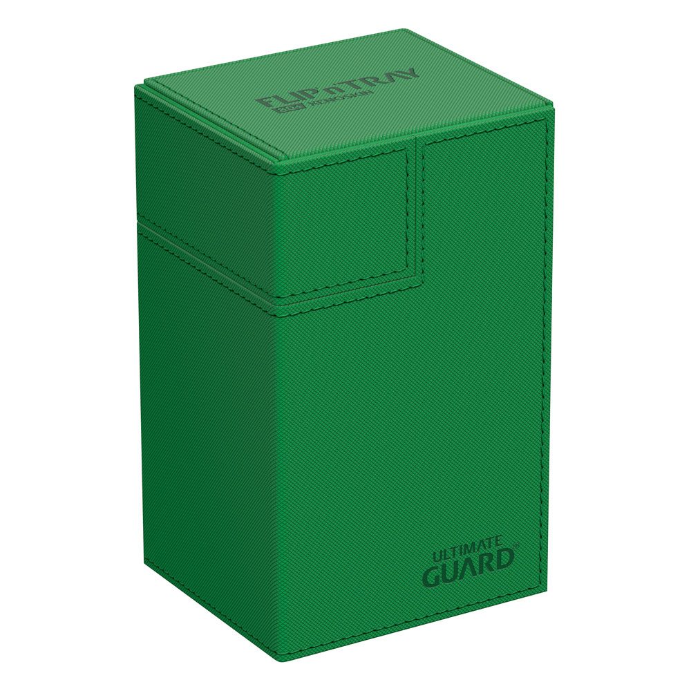 Ultimate Guard Flip`n`Tray 80+ XenoSkin Monocolor Grün Image 1