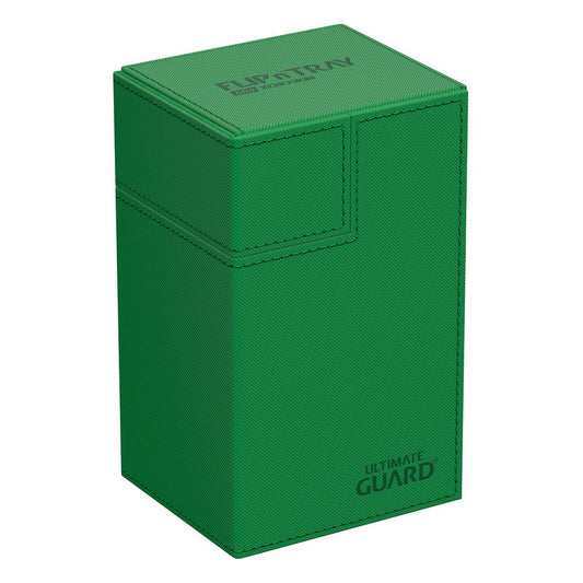 Ultimate Guard Flip`n`Tray 80+ XenoSkin Monocolor Grün Image 1