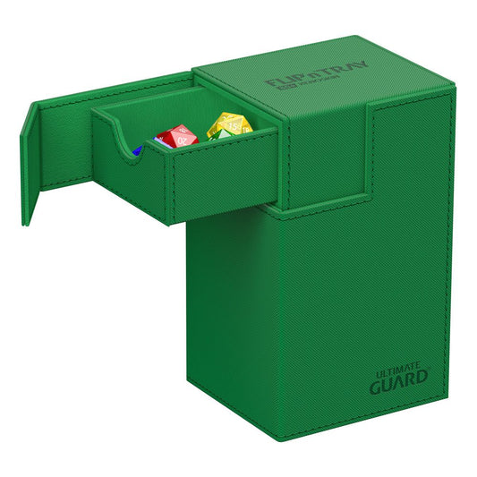 Ultimate Guard Flip`n`Tray 80+ XenoSkin Monocolor Grün Image 2