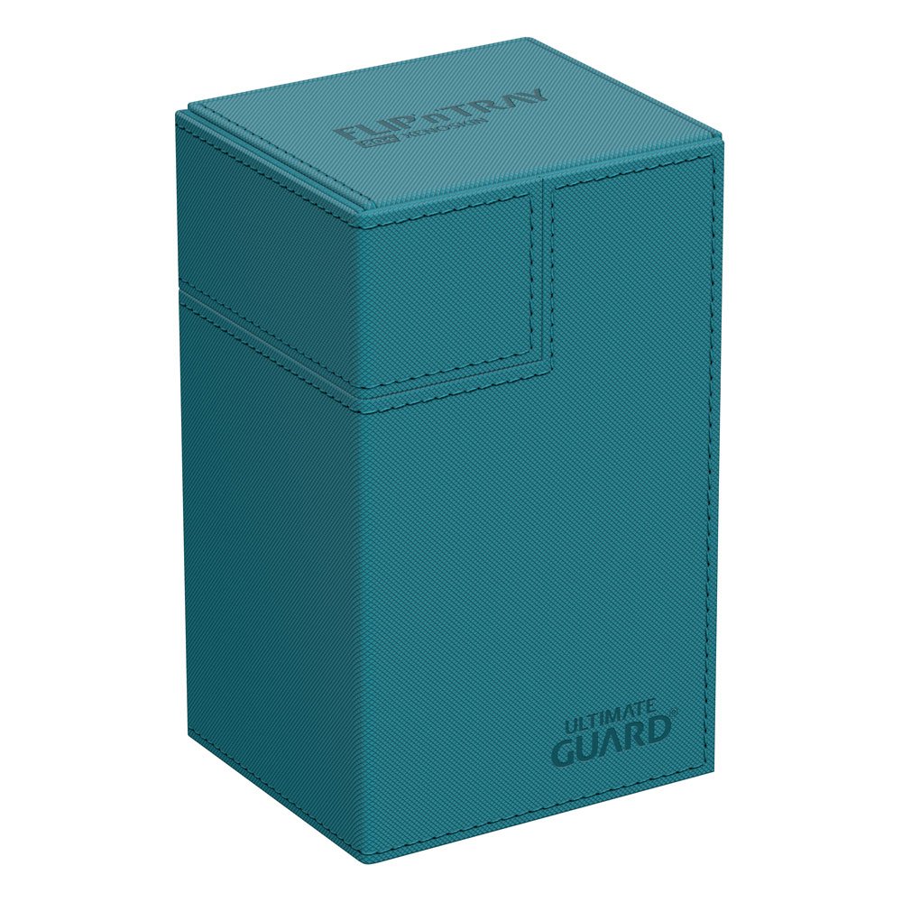 Ultimate Guard Flip`n`Tray 80+ XenoSkin Monocolor Petrolblau Image 1