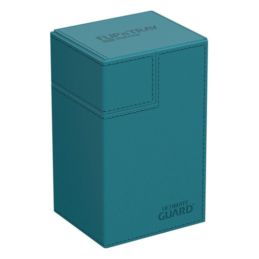 Ultimate Guard Flip`n`Tray 80+ XenoSkin Monocolor Petrolblau Image 1