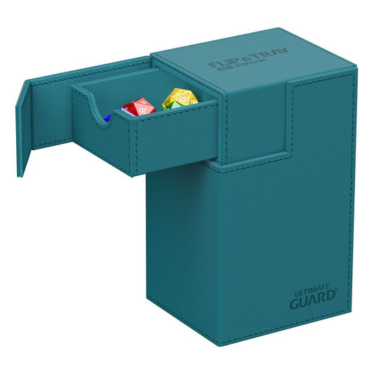 Ultimate Guard Flip`n`Tray 80+ XenoSkin Monocolor Petrolblau Image 2