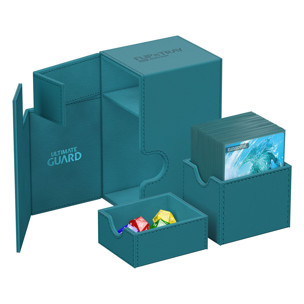 Ultimate Guard Flip`n`Tray 80+ XenoSkin Monocolor Petrolblau Image 4