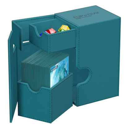 Ultimate Guard Flip`n`Tray 80+ XenoSkin Monocolor Petrolblau Image 5