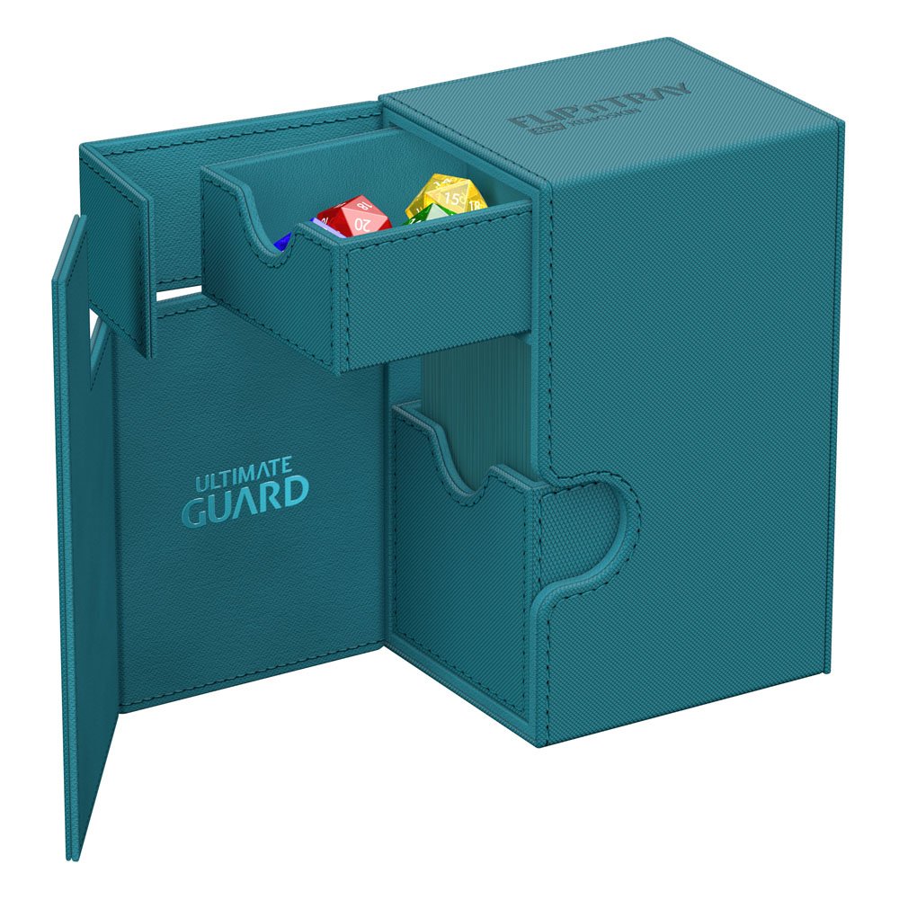 Ultimate Guard Flip`n`Tray 80+ XenoSkin Monocolor Petrolblau Image 6