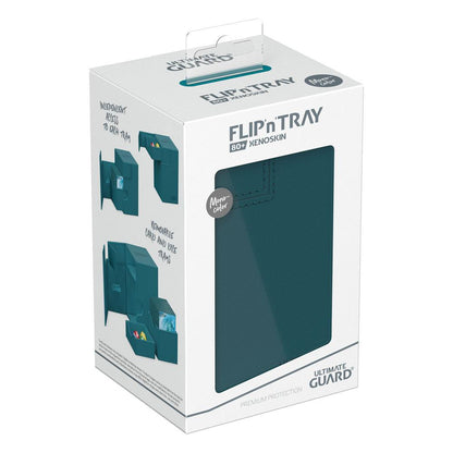 Ultimate Guard Flip`n`Tray 80+ XenoSkin Monocolor Petrolblau Image 7